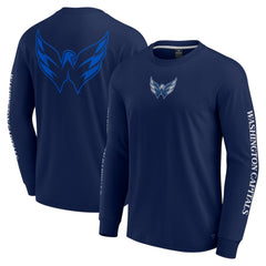 Washington Capitals Fanatics Elements Strive Long Sleeve T-Shirt Sale