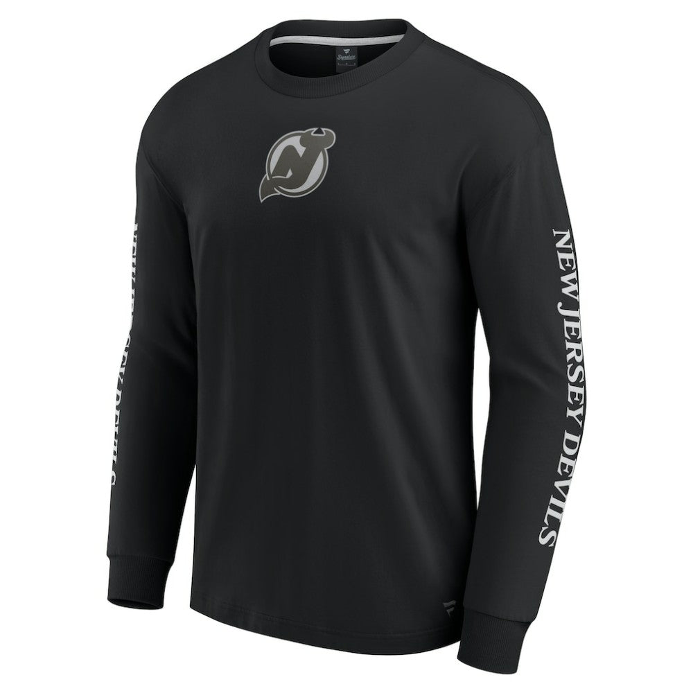 New Jersey Devils Fanatics Elements Strive Long Sleeve T-Shirt Sale