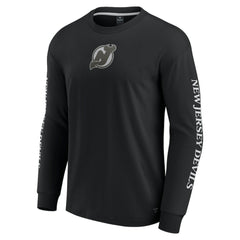 New Jersey Devils Fanatics Elements Strive Long Sleeve T-Shirt Sale
