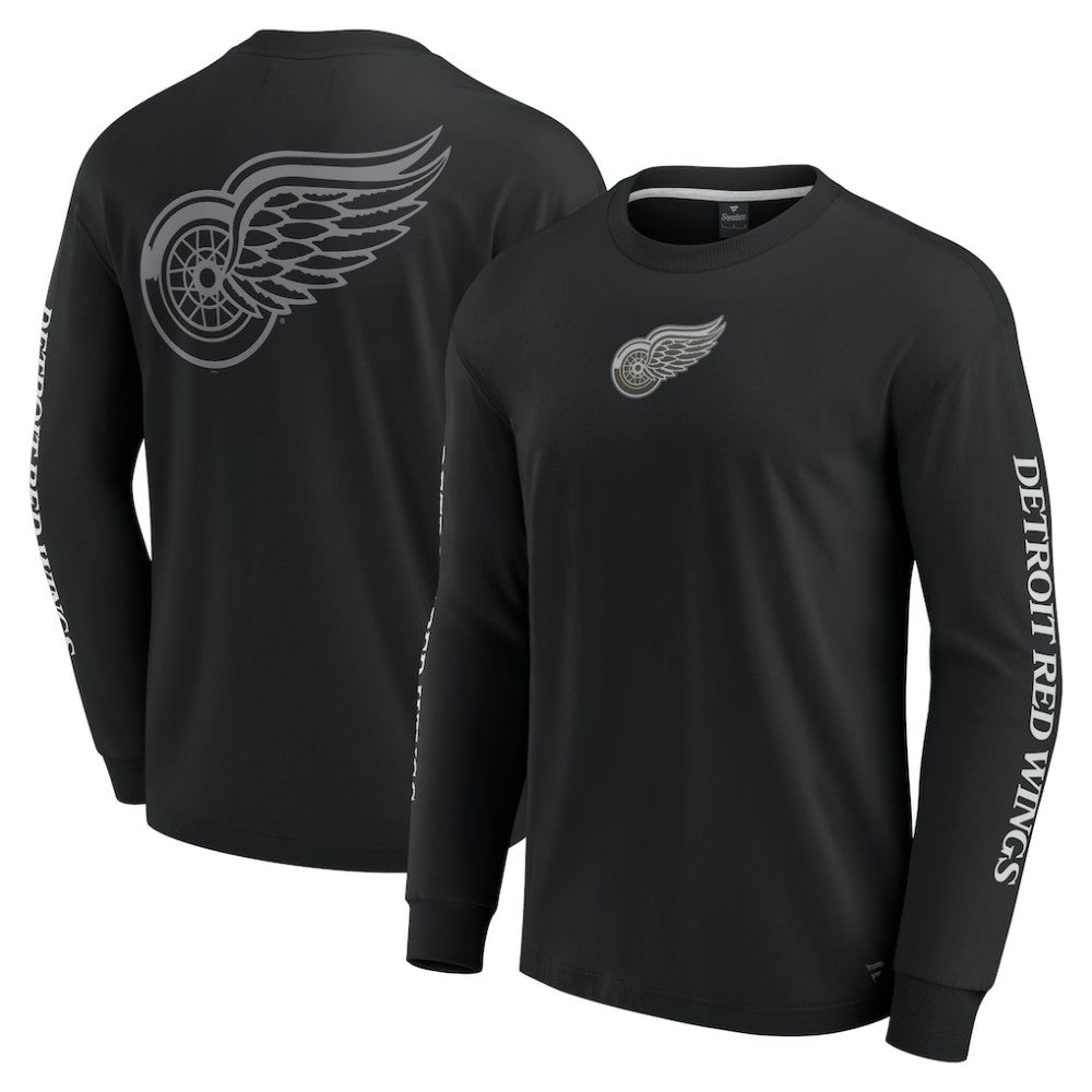 Detroit Red Wings Fanatics Elements Strive Long Sleeve T-Shirt Sale