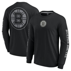 Boston Bruins Fanatics Elements Strive Long Sleeve T-Shirt On Sale
