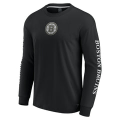 Boston Bruins Fanatics Elements Strive Long Sleeve T-Shirt On Sale