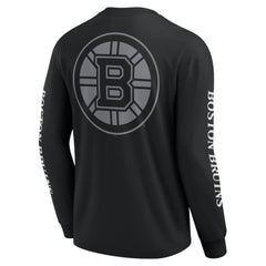 Boston Bruins Fanatics Elements Strive Long Sleeve T-Shirt On Sale