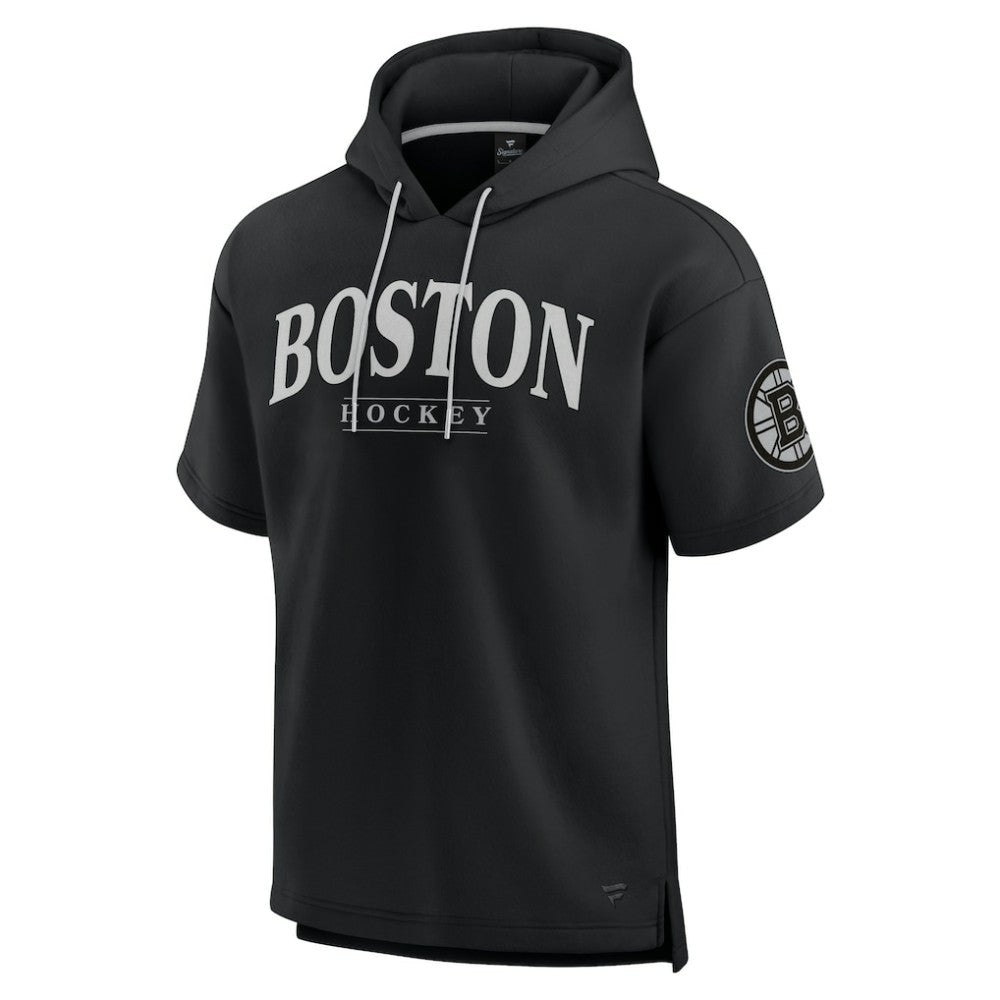 Boston Bruins Fanatics Elements Ready Short Sleeve Pullover Hoodie Online