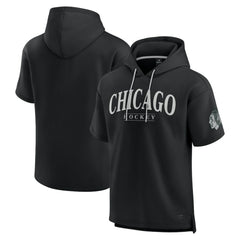 Chicago Blackhawks Fanatics Elements Ready Short Sleeve Pullover Hoodie Sale