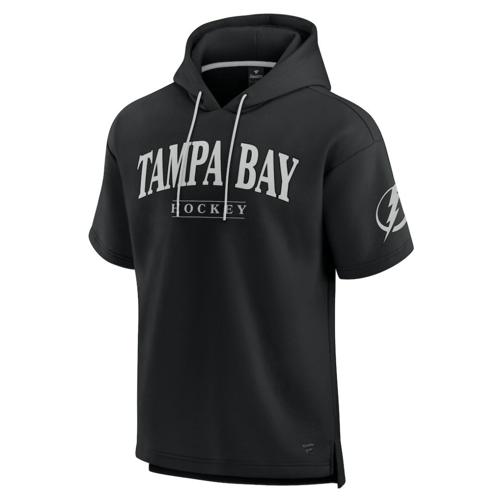Tampa Bay Lightning Fanatics Elements Ready Short Sleeve Pullover Hoodie Discount