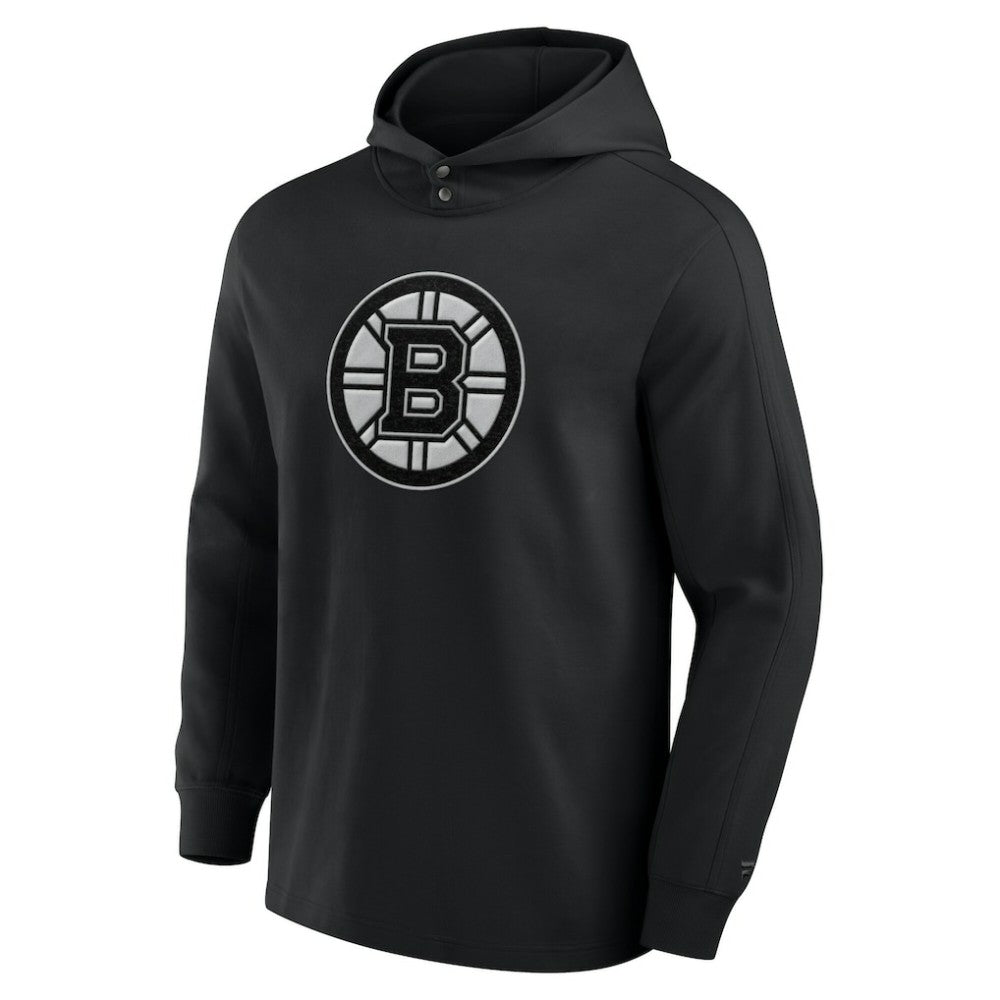 Boston Bruins Fanatics Elements Blaze Tri-Blend Long Sleeve Hoodie T-Shirt Online