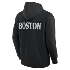 Boston Bruins Fanatics Elements Blaze Tri-Blend Long Sleeve Hoodie T-Shirt Online