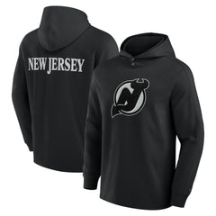 New Jersey Devils Fanatics Elements Blaze Tri-Blend Long Sleeve Hoodie T-Shirt Online