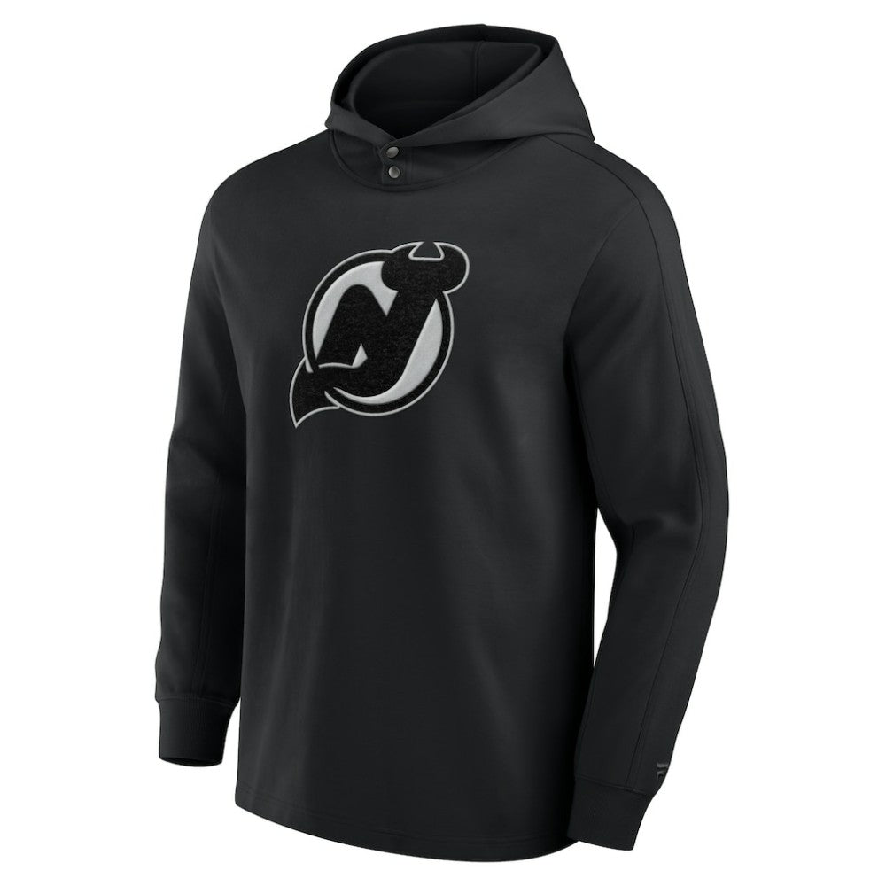 New Jersey Devils Fanatics Elements Blaze Tri-Blend Long Sleeve Hoodie T-Shirt Online