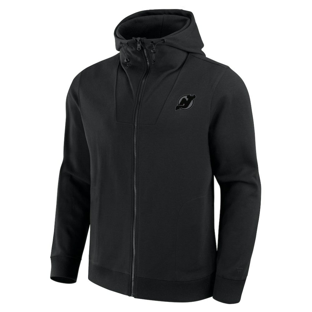 New Jersey Devils Fanatics Elements Tonal Primary Tri-Blend Full-Zip Hoodie Online