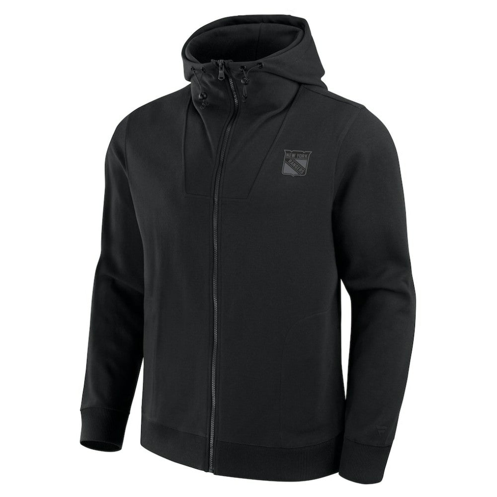 New York Rangers Fanatics Elements Tonal Primary Tri-Blend Full-Zip Hoodie Discount