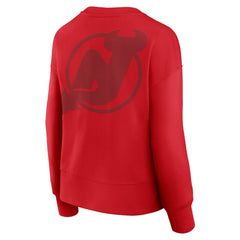 New Jersey Devils Fanatics Women's Elements Flow Pullover Sweatshirt Sale