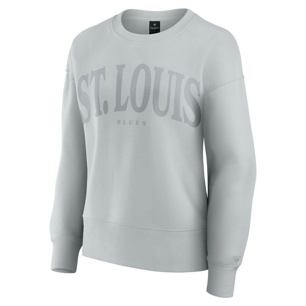 St. Louis Blues Fanatics Women's Elements Flow Pullover Sweatshirt For Sale