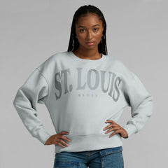 St. Louis Blues Fanatics Women's Elements Flow Pullover Sweatshirt For Sale