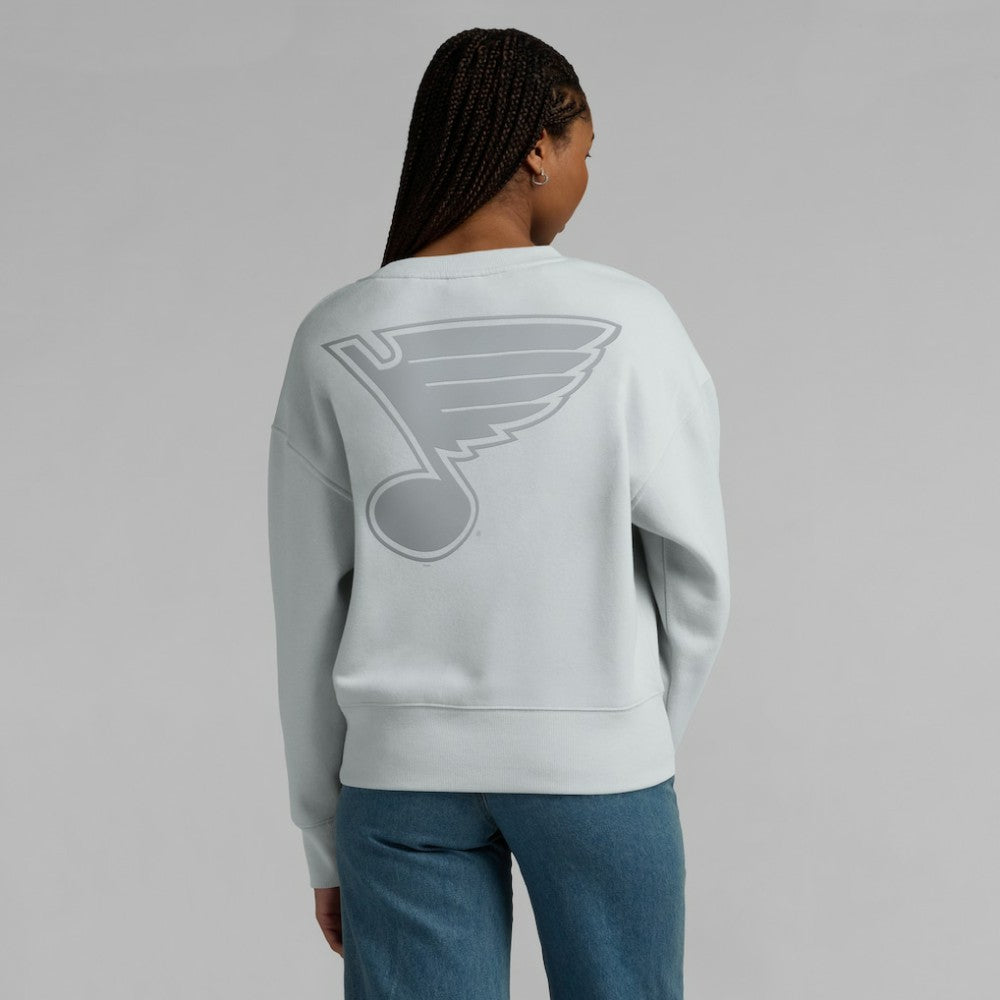 St. Louis Blues Fanatics Women's Elements Flow Pullover Sweatshirt For Sale