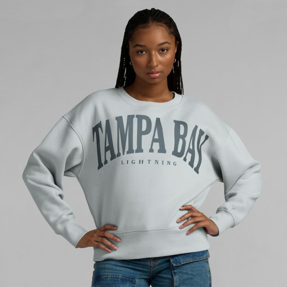 Tampa Bay Lightning Fanatics Women's Elements Flow Pullover Sweatshirt Online