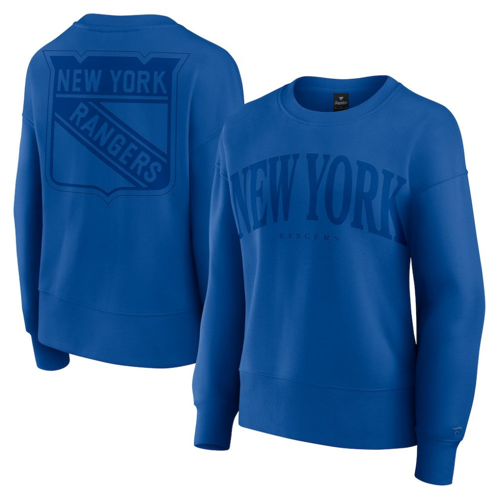 New York Rangers Fanatics Women's Elements Flow Pullover Sweatshirt On Sale