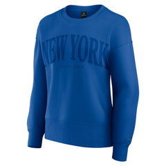 New York Rangers Fanatics Women's Elements Flow Pullover Sweatshirt On Sale