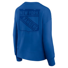 New York Rangers Fanatics Women's Elements Flow Pullover Sweatshirt On Sale