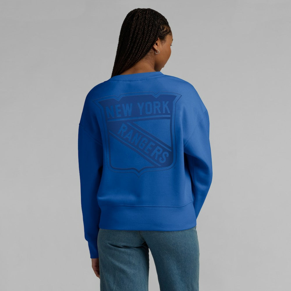 New York Rangers Fanatics Women's Elements Flow Pullover Sweatshirt On Sale