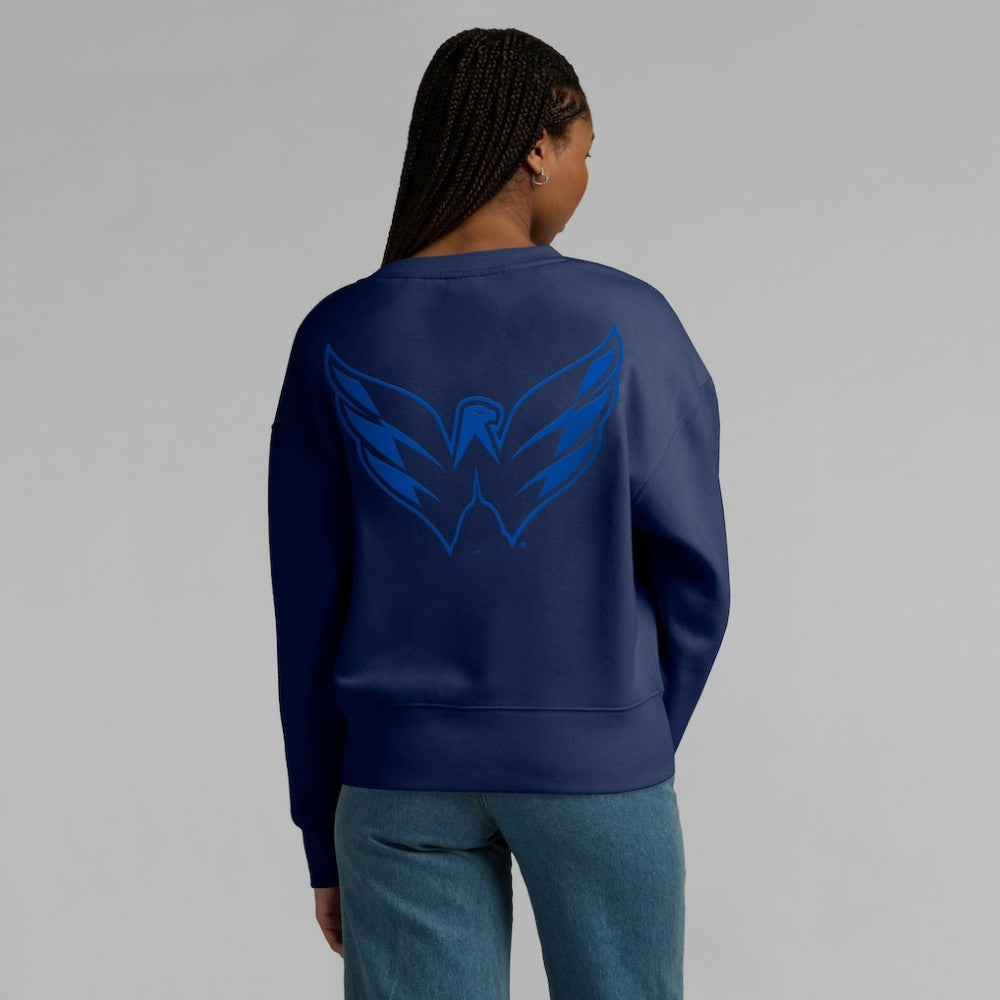Washington Capitals Fanatics Women's Elements Flow Pullover Sweatshirt Outlet