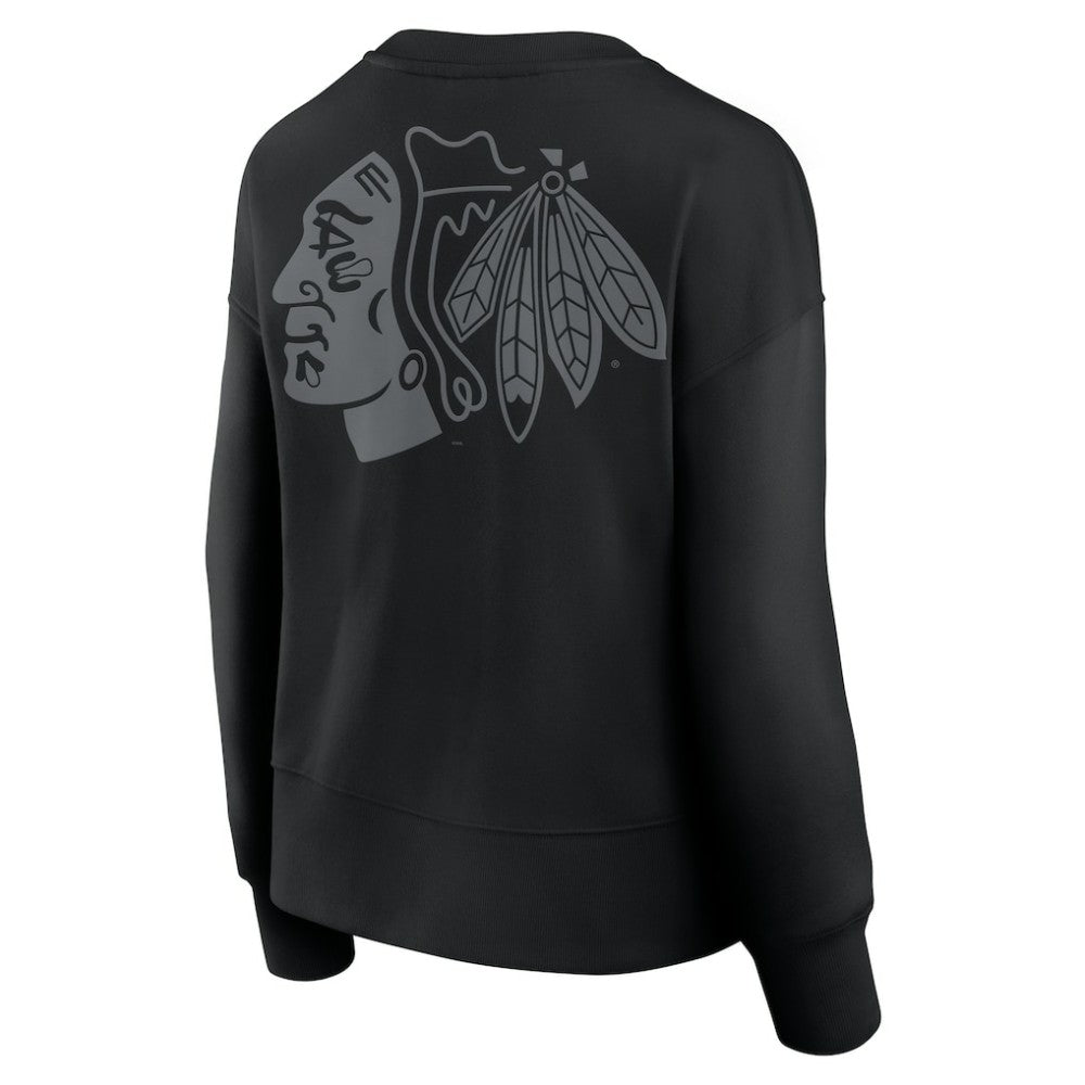 Chicago Blackhawks Fanatics Women's Elements Flow Pullover Sweatshirt Discount