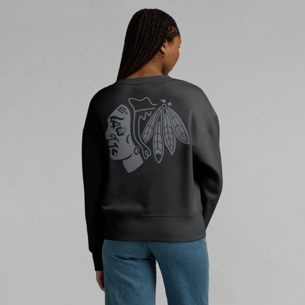 Chicago Blackhawks Fanatics Women's Elements Flow Pullover Sweatshirt Discount