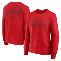 Carolina Hurricanes Fanatics Women's Elements Flow Pullover Sweatshirt On Sale