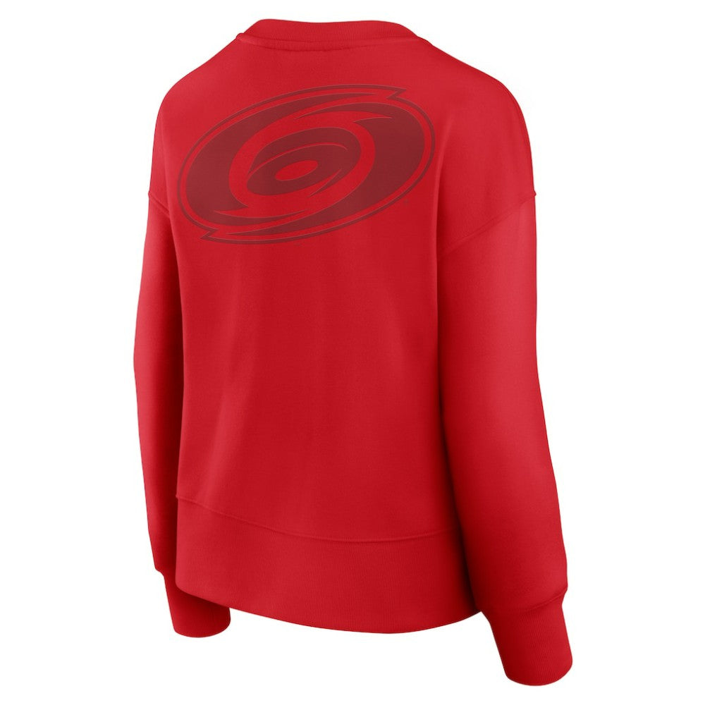 Carolina Hurricanes Fanatics Women's Elements Flow Pullover Sweatshirt On Sale