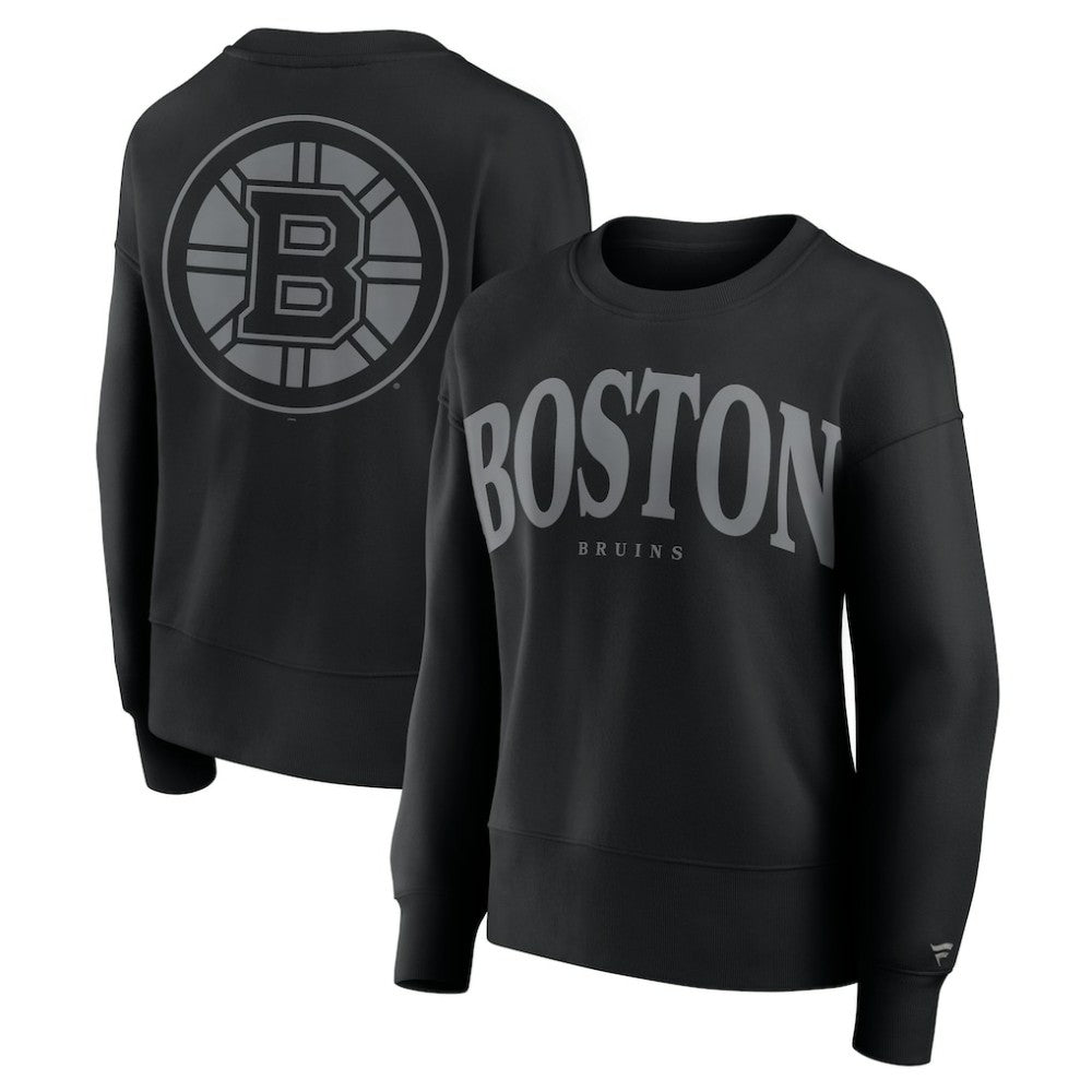 Boston Bruins Fanatics Women's Elements Flow Pullover Sweatshirt For Sale