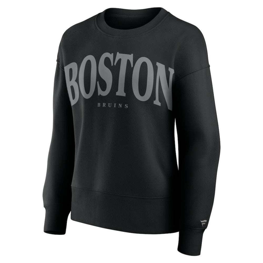 Boston Bruins Fanatics Women's Elements Flow Pullover Sweatshirt For Sale