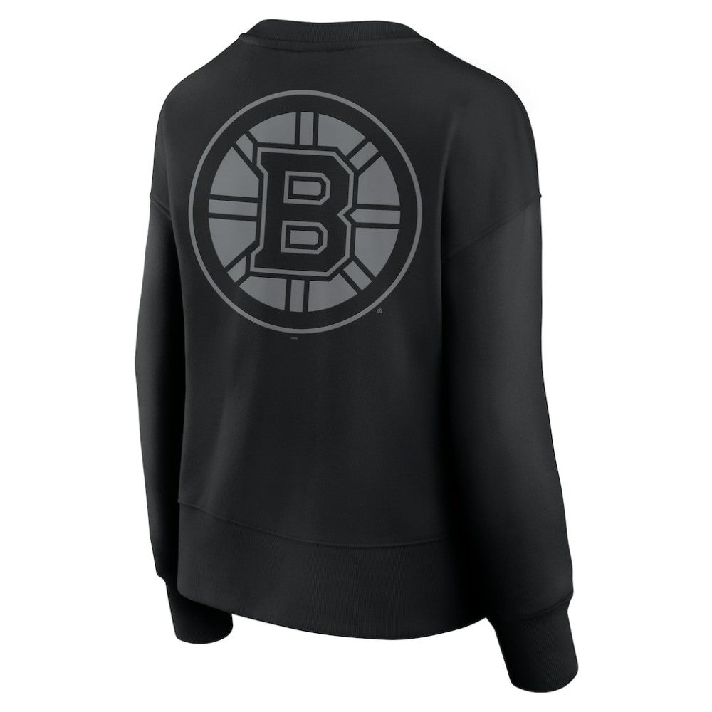 Boston Bruins Fanatics Women's Elements Flow Pullover Sweatshirt For Sale