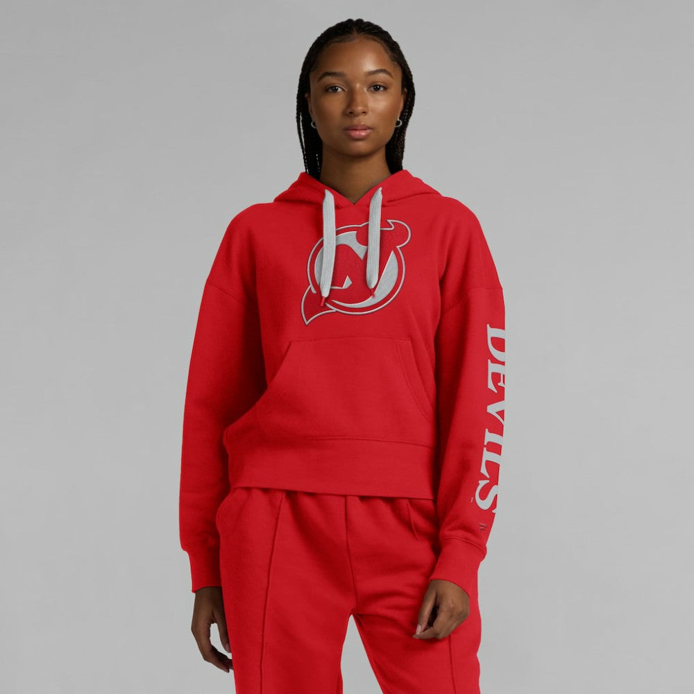 New Jersey Devils Fanatics Women's Elements Next Pullover Hoodie Sale
