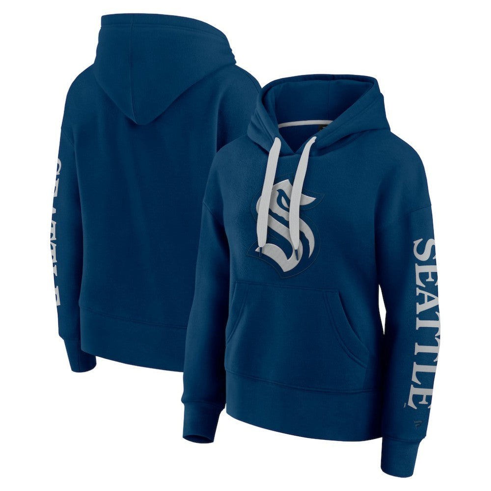 Seattle Kraken Fanatics Women's Elements Next Pullover Hoodie Outlet