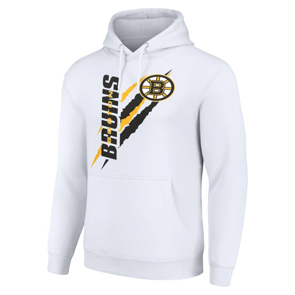 Boston Bruins Starter Color Scratch Fleece Pullover Hoodie Online