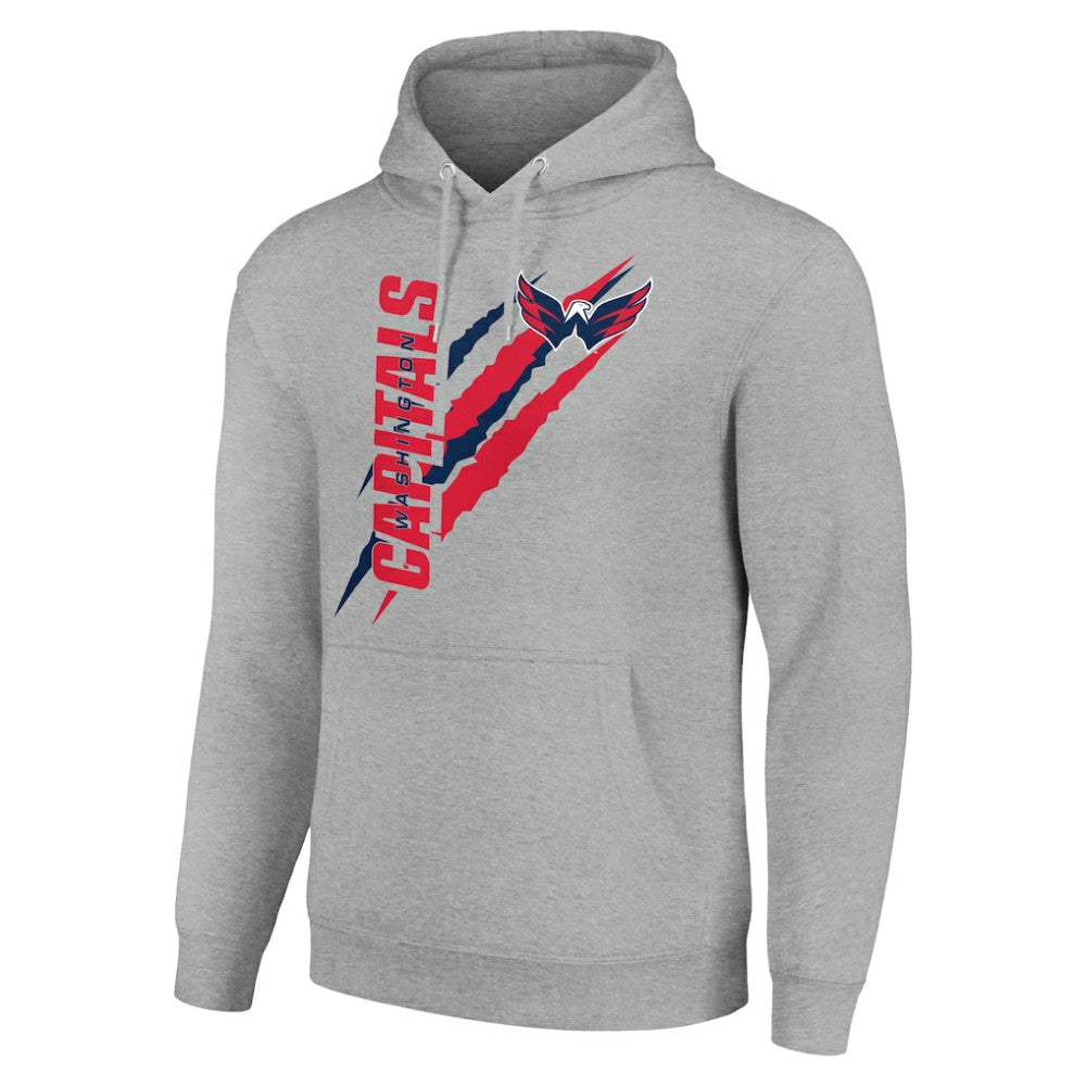 Washington Capitals Starter Color Scratch Fleece Pullover Hoodie On Sale