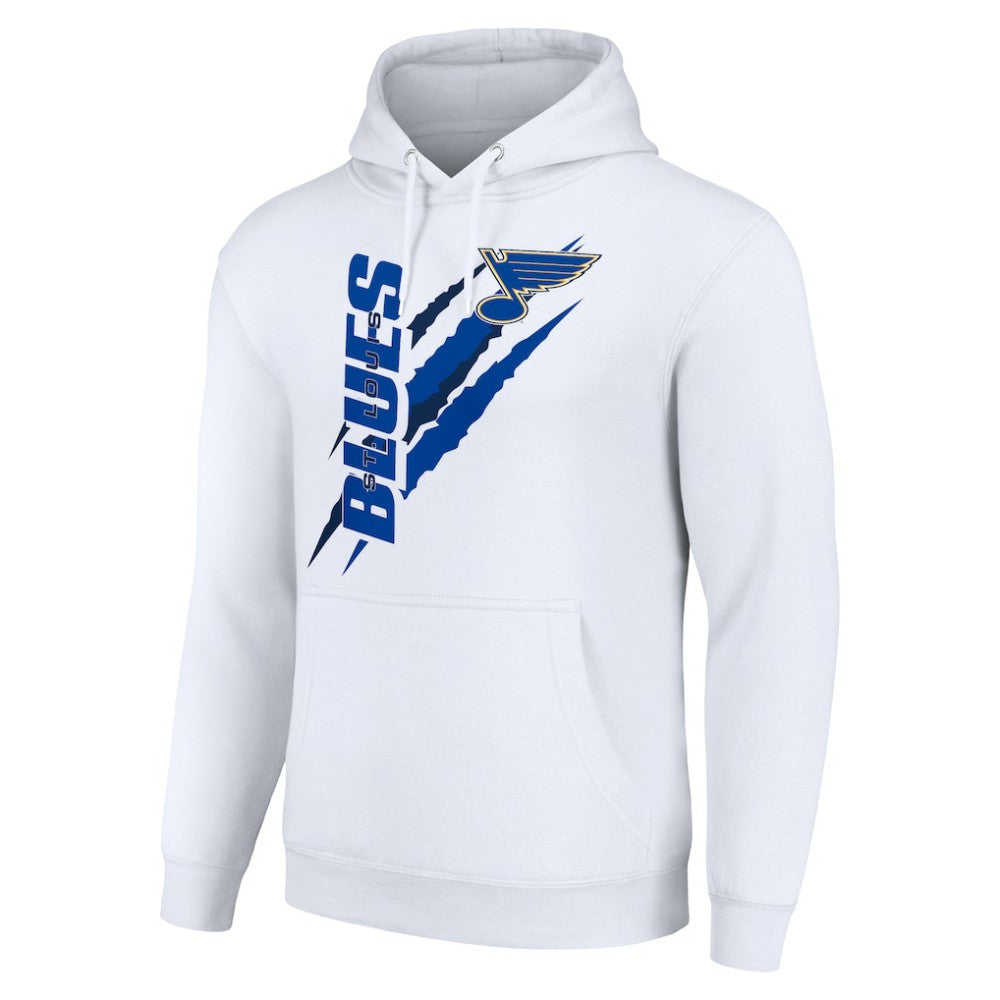 St. Louis Blues Starter Color Scratch Fleece Pullover Hoodie Outlet