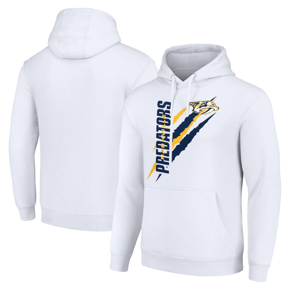Nashville Predators Starter Color Scratch Fleece Pullover Hoodie Online