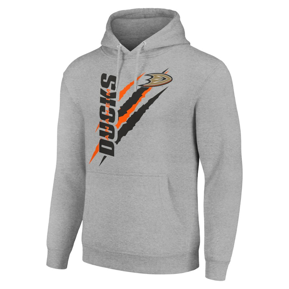 Anaheim Ducks Starter Color Scratch Fleece Pullover Hoodie On Sale