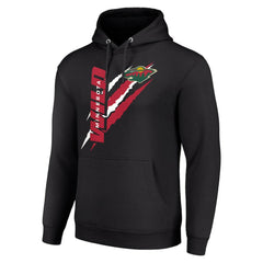 Minnesota Wild Starter Color Scratch Fleece Pullover Hoodie Sale