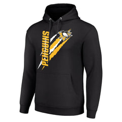 Pittsburgh Penguins Starter Color Scratch Fleece Pullover Hoodie Discount