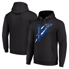 St. Louis Blues Starter Color Scratch Fleece Pullover Hoodie Online