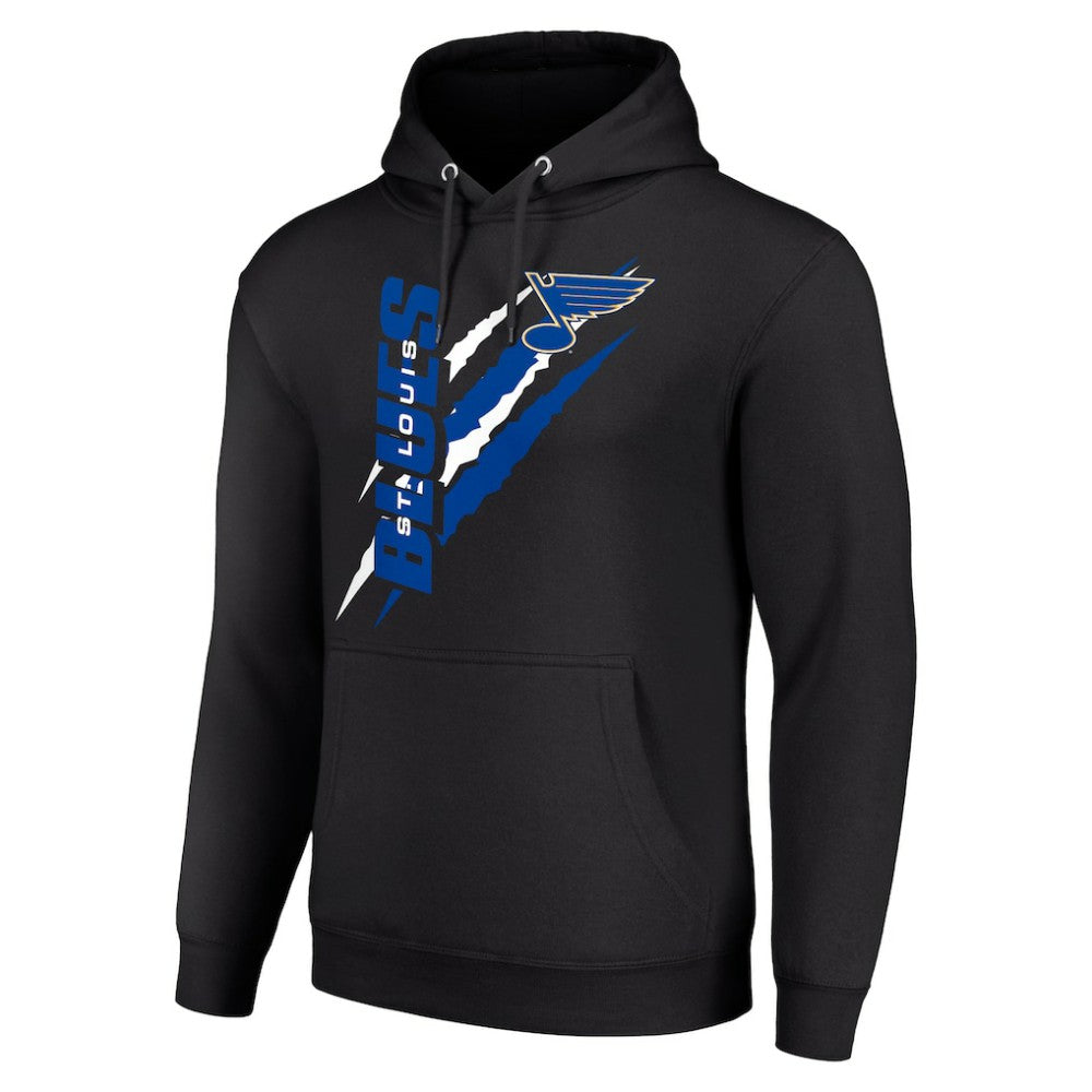 St. Louis Blues Starter Color Scratch Fleece Pullover Hoodie Online