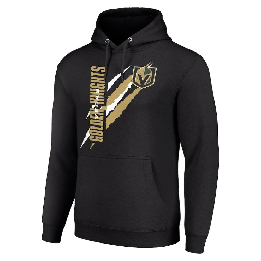 Vegas Golden Knights Starter Color Scratch Fleece Pullover Hoodie Discount