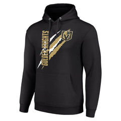 Vegas Golden Knights Starter Color Scratch Fleece Pullover Hoodie Discount
