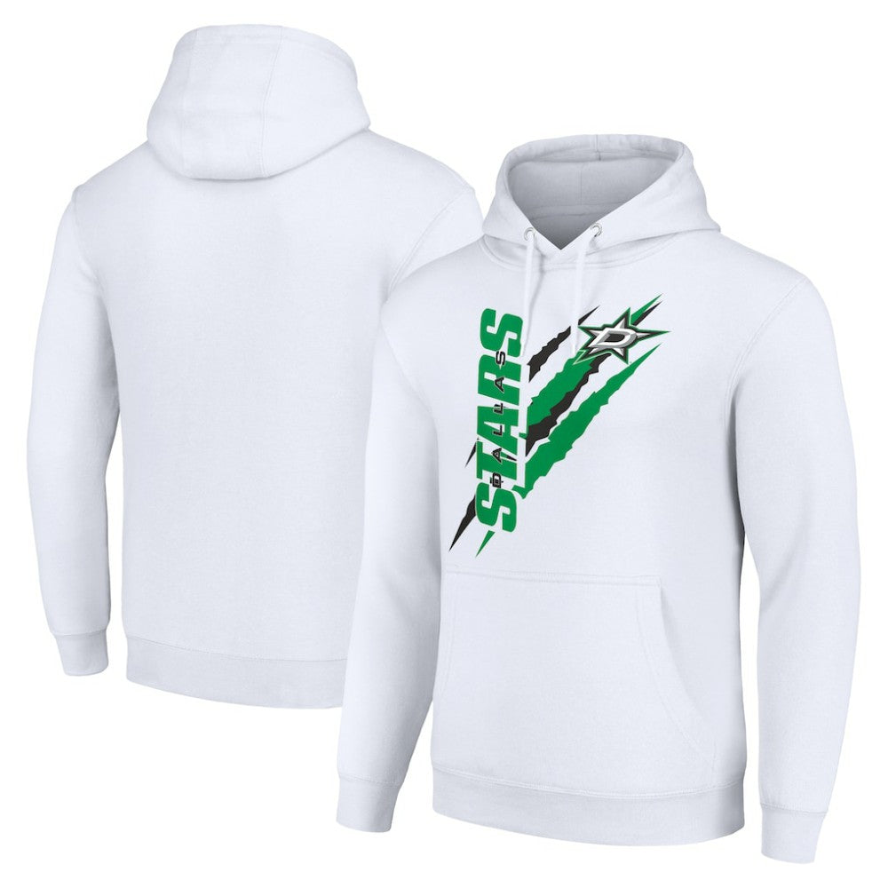 Dallas Stars Starter Color Scratch Fleece Pullover Hoodie Discount
