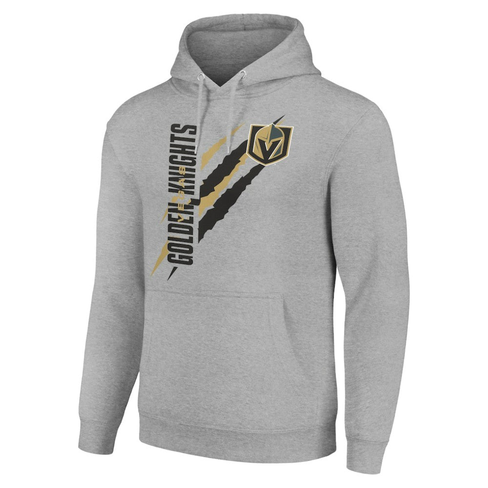 Vegas Golden Knights Starter Color Scratch Fleece Pullover Hoodie Outlet