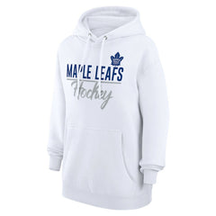 Toronto Maple Leafs G-III 4Her by Carl Banks Women's Team Fleece Pullover Hoodie Sale