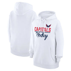 Washington Capitals G-III 4Her by Carl Banks Women's Team Fleece Pullover Hoodie Online